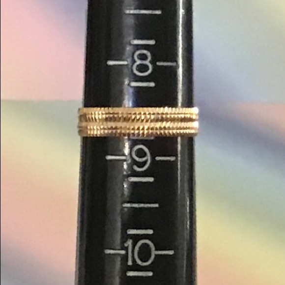 Milor Gold Textured Ring - Picture 3 of 6